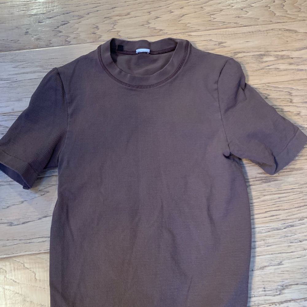 Gymshark Brown Short Sleeve Active Tee